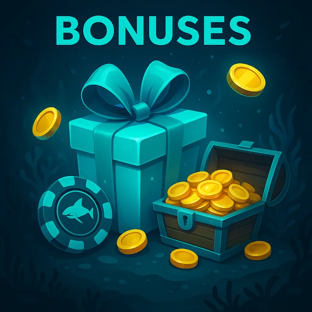 Admiral Shark Casino Bonuses